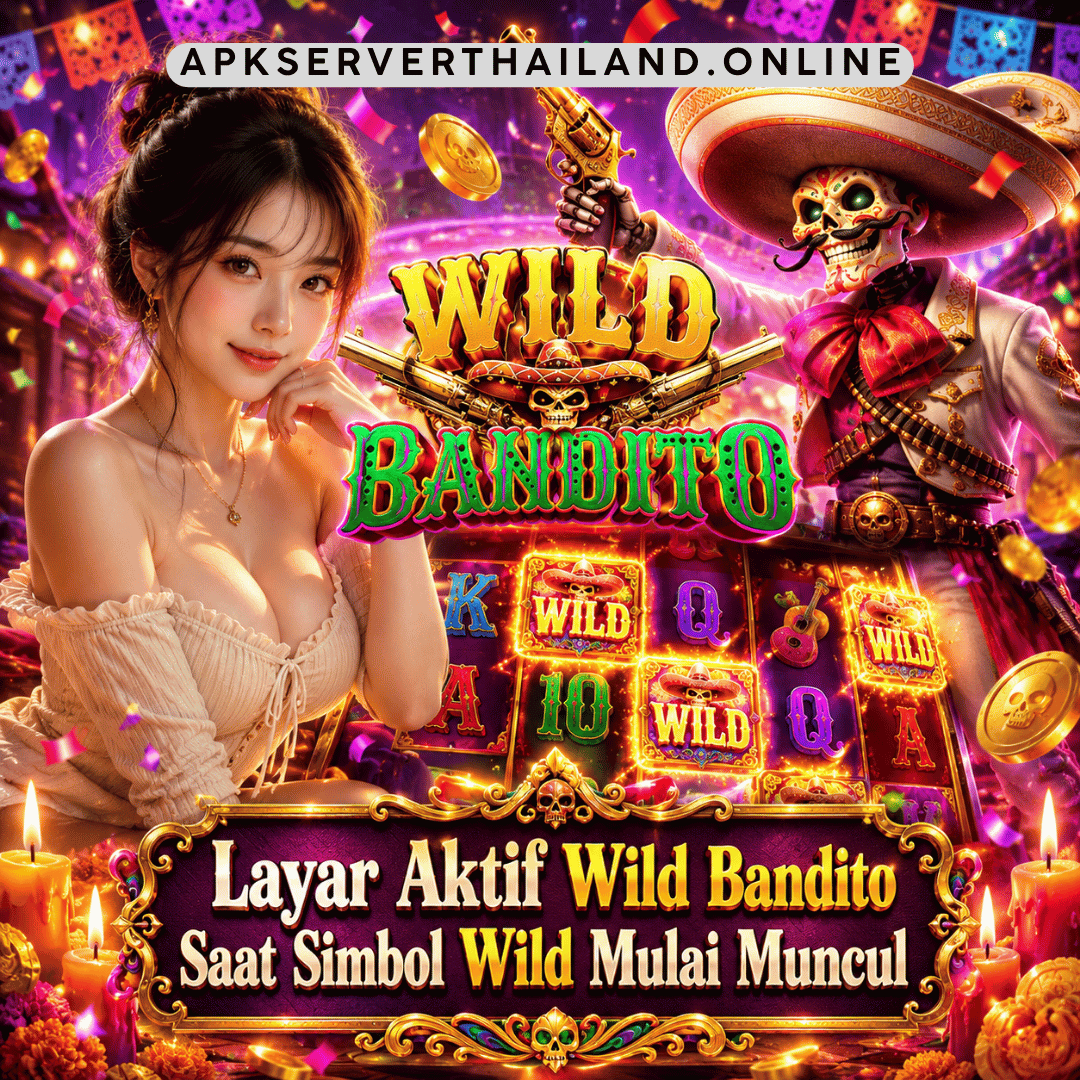 Layar Aktif Wild Bandito Saat Simbol Wild Mulai Muncul